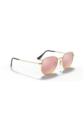 Gafas De Sol Ray-Ban Hexagonal RB3548 Dorado Hombre Y Mujer