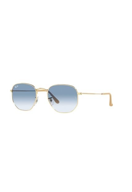 Gafas De Sol Ray-Ban Hexagonal RB3548 Dorado Hombre Y Mujer Degradé
