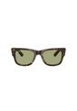 Gafas De Sol Ray-Ban Mega Wayfarer RB0840 Marrón Hombre Y Mujer de Rayban