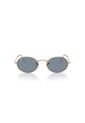 Gafas De Sol Ray-Ban Oval RB3547 Dorado Hombre Y Mujer Polarizado de Rayban