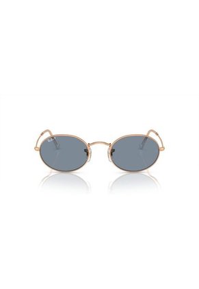 Gafas De Sol Ray-Ban Oval RB3547 Dorado Hombre Y Mujer Polarizado