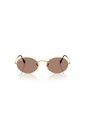 Gafas De Sol Ray-Ban Oval RB3547 Dorado Hombre Y Mujer de Rayban