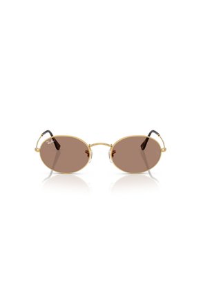 Gafas De Sol Ray-Ban Oval RB3547 Dorado Hombre Y Mujer