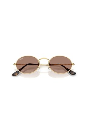 Gafas De Sol Ray-Ban Oval RB3547 Dorado Hombre Y Mujer