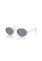 Gafas De Sol Ray-Ban Oval RB3547 Dorado Hombre Y Mujer Polarizado de Rayban