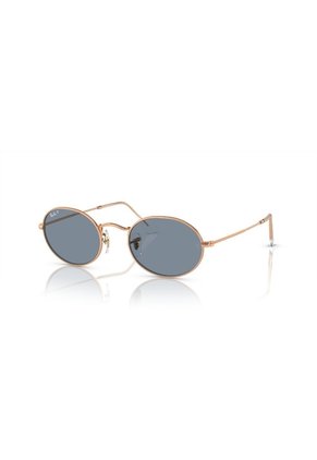 Gafas De Sol Ray-Ban Oval RB3547 Dorado Hombre Y Mujer Polarizado