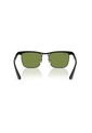 Gafas De Sol Ray-Ban Wayfarer Deluxe RB3875 Negro Hombre Y Mujer de Rayban