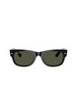 Gafas De Sol Ray-Ban Mega Wayfarer Ii RB0832S Negro Hombre Y Mujer de Rayban