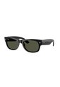Gafas De Sol Ray-Ban Mega Wayfarer Ii RB0832S Negro Hombre Y Mujer de Rayban