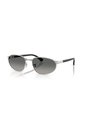 Gafas De Sol Ray-Ban RB3777 Plateado Hombre Y Mujer Degradé de Rayban