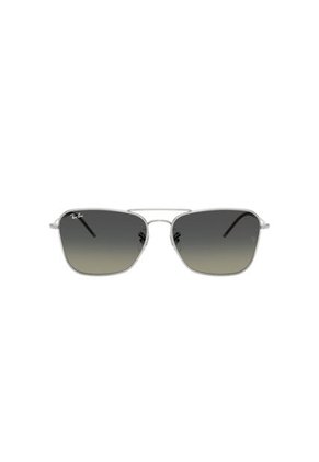 Gafas De Sol Ray-Ban Caravan Reverse Hombre Y Mujer Plateado