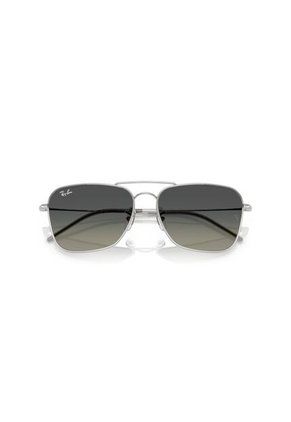 Gafas De Sol Ray-Ban Caravan Reverse Hombre Y Mujer Plateado