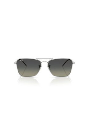 Gafas De Sol Ray-Ban Caravan Reverse Hombre Y Mujer Plateado