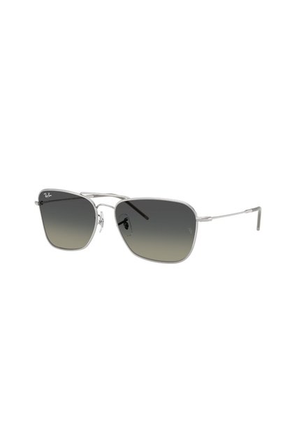 Gafas De Sol Ray-Ban Caravan Reverse RBR010 Plateado Hombre Y Mujer