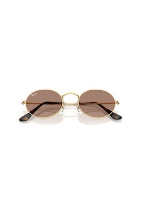 Gafas De Sol Ray-Ban Oval RB3547 Dorado Hombre Y Mujer