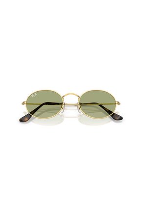 Gafas De Sol Ray-Ban Oval RB3547 Dorado Hombre Y Mujer