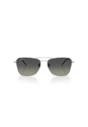 Gafas De Sol Ray-Ban Caravan Reverse RBR010 Plateado Hombre Y Mujer