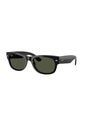 Gafas De Sol Ray-Ban Mega Wayfarer Ii RB0832S Negro Hombre Y Mujer de Rayban