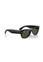 Gafas De Sol Ray-Ban Mega Wayfarer Ii RB0832S Negro Hombre Y Mujer de Rayban