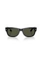 Gafas De Sol Ray-Ban Mega Wayfarer Ii RB0832S Negro Hombre Y Mujer de Rayban
