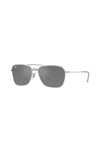 Gafas De Sol Ray-Ban Caravan Reverse RBR010 Plateado Hombre Y Mujer Rayban