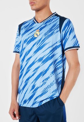 Camiseta Azul-Blanco Real Madrid