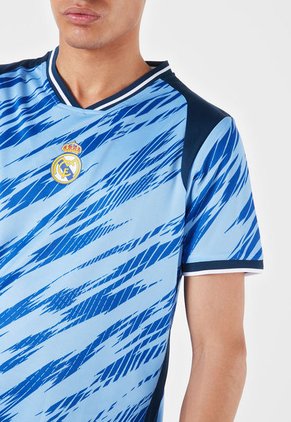 Camiseta Azul-Blanco Real Madrid