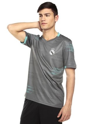 Camiseta Gris-Verde REAL MADRID