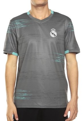 Camiseta Gris-Verde REAL MADRID
