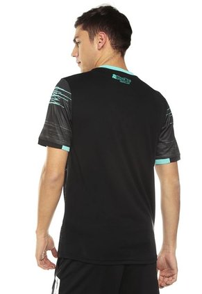 Camiseta Negra-Verde REAL MADRID