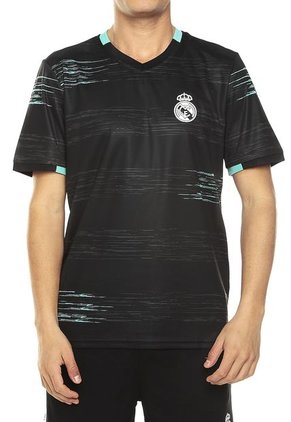 Camiseta Negra-Verde REAL MADRID