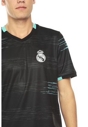 Camiseta Negra-Verde REAL MADRID