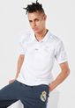 Camiseta Polo Blanco-Gris Real Madrid de REAL MADRID