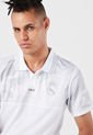 Camiseta Polo Blanco-Gris Real Madrid de REAL MADRID