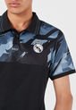 Camiseta Polo Negro-Gris Real Madrid de REAL MADRID