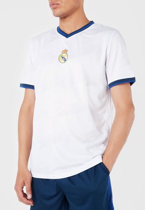 Camiseta Blanco-Azul Real Madrid