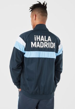 Chaqueta Gris-Blanco-Celeste Real Madrid