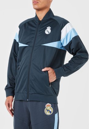 Chaqueta Gris-Blanco-Celeste Real Madrid
