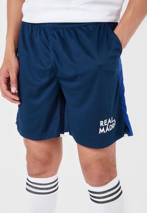 Pantaloneta Azul-Blanco Real Madrid
