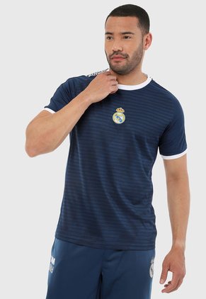 Camiseta Azul-Blanco REAL MADRID