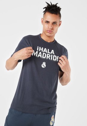 Camiseta Gris-Blanco Real Madrid
