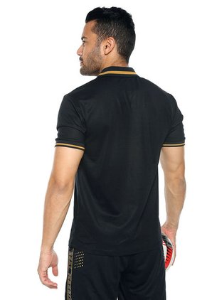 Polo Negro-Dorado REAL MADRID