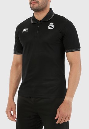 Polo Negro-Gris REAL MADRID	