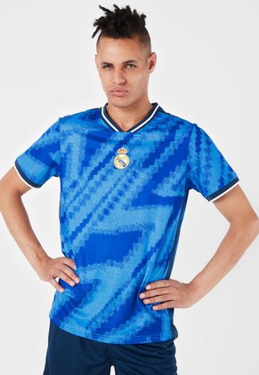 Camiseta Azul-Blanco Real Madrid