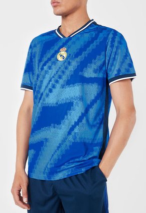 Camiseta Azul-Blanco Real Madrid