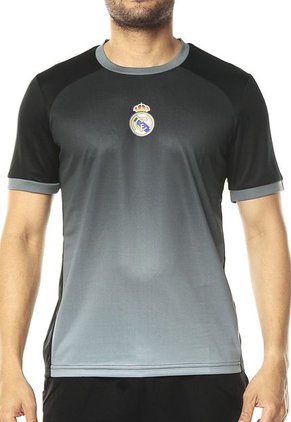 Camisa Negra-Gris REAL MADRID
