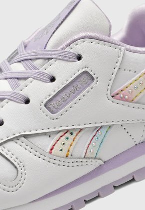 Tenis Reebok Classic Leather Step N Flash Blanco