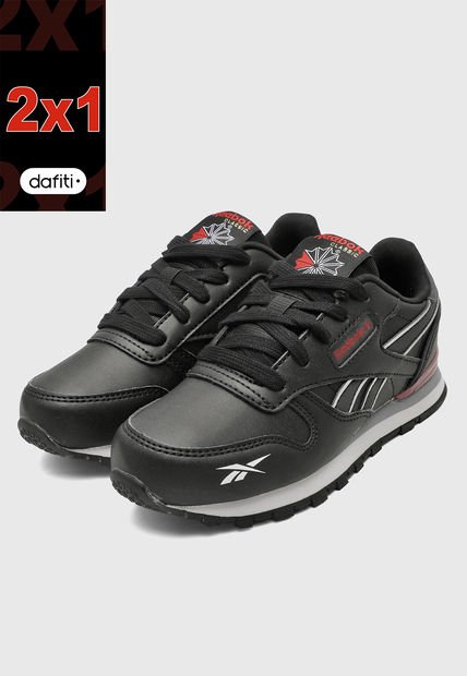 Tenis Reebok Classic Leather Step N Flash Negro