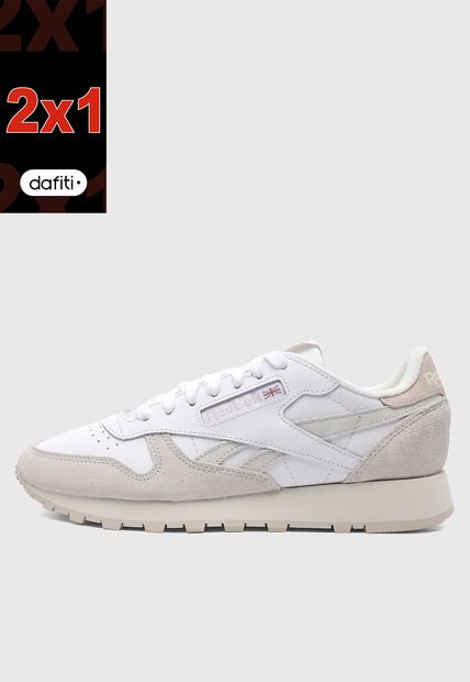Tenis Reebok Classic Leather Blanco
