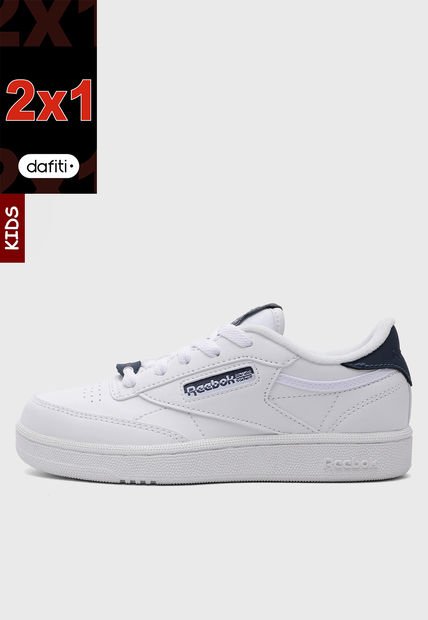 Tenis Reebok Club C Double Blanco